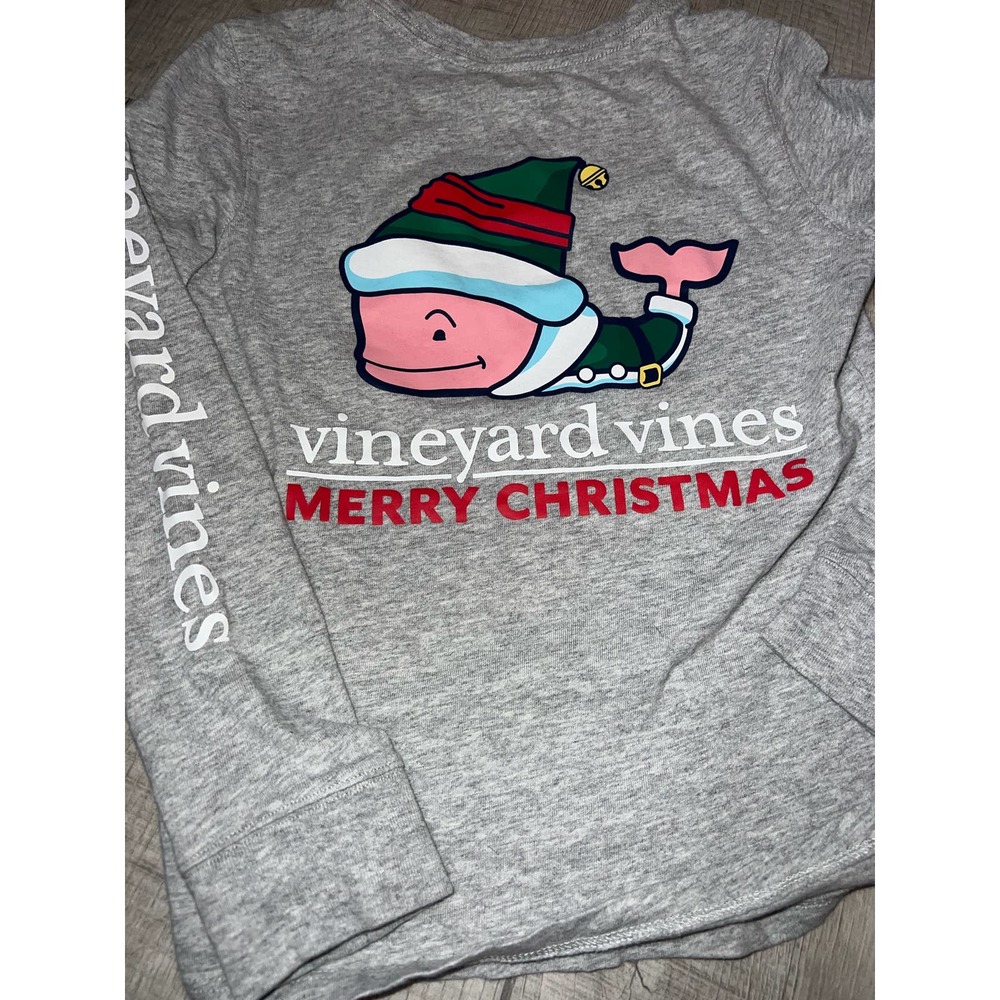 Vineyard Vines Christmas Long sleeve  Size 5/6